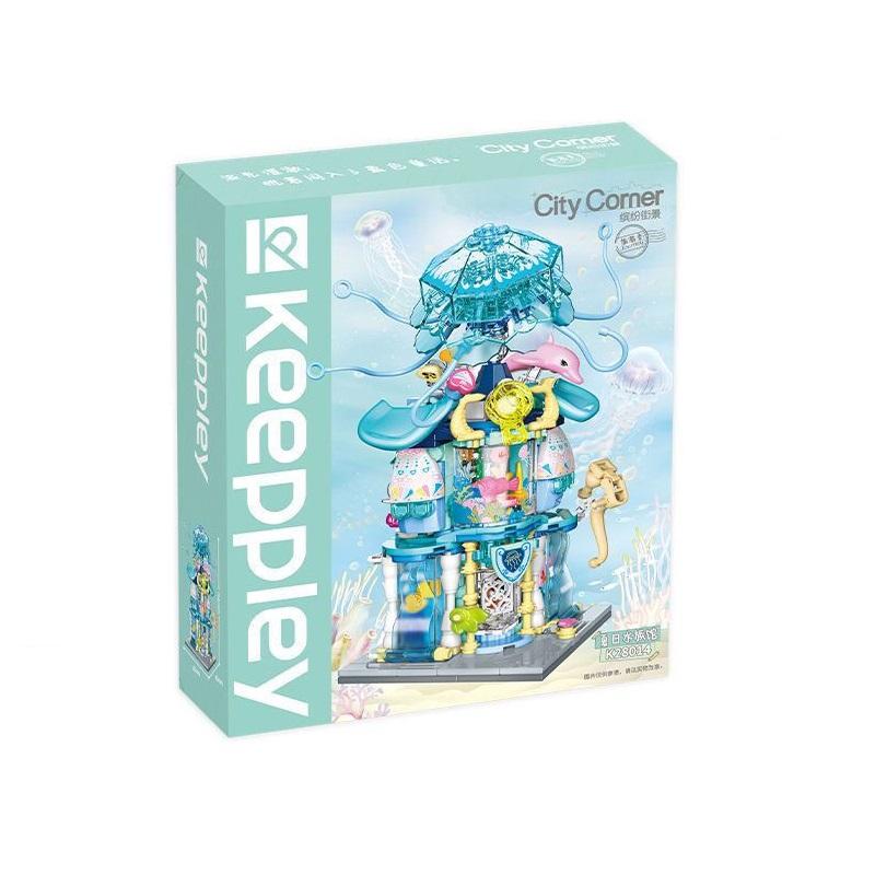 Keeppley Klocki Zabawki Budowlane Puzzle DIY Kącik Miasta Wystrój Domu Prezent K28012 K28013 K28014 K28015 K28016