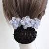 Nurse Head Flower Hair Mesh Pocket Disc Hair Stewardess Hair Mesh Cover Hotel Restaurant Waiter Work Headgear Hair Accessories