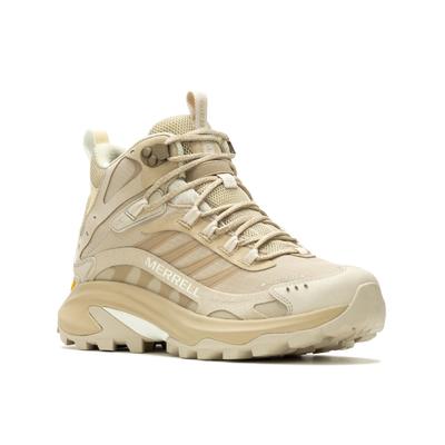 Merrell Moab Speed 2 Mid Khaki Turistické Boty Velikost 2E Gore-Tex Dámské, 22,5 cm,