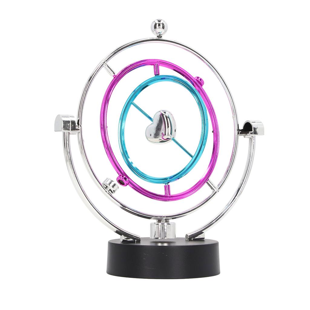 Magnetic Perpetual Motion Ornament Electric Magnetic Rotating Perpetual Motion Model Toy Crafts