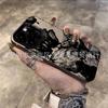Black butterfly for Apple 15 colored silver iPhone14Pro creative 11promax matte 16 protective case 17