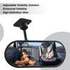 Baby Car Mirror Rear Facing 360 Adjustable Car Mirror Baby Shatterproof Interior Monitor Adhesive Mount for Observing Children