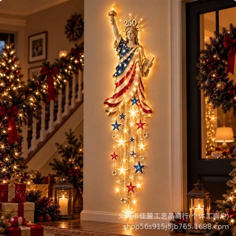 Fashion New Design Popular Liberty 250 Starfall Wall Glow Memorial Wall Decoration