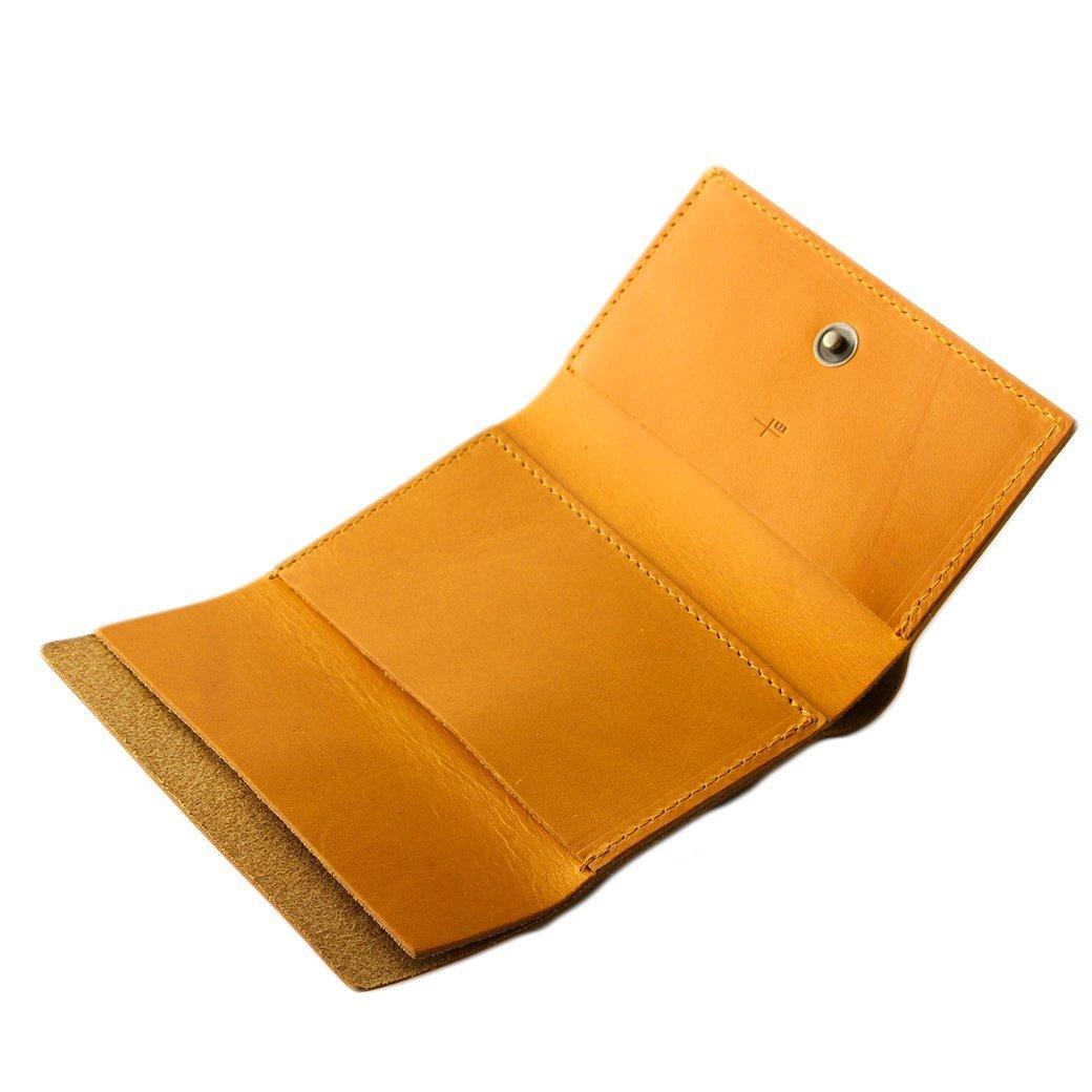 

[M+U] Mini Wallet, Genuine Leather Straccio, Compact Tri-fold Wallet, Liscio Buttero, Naples