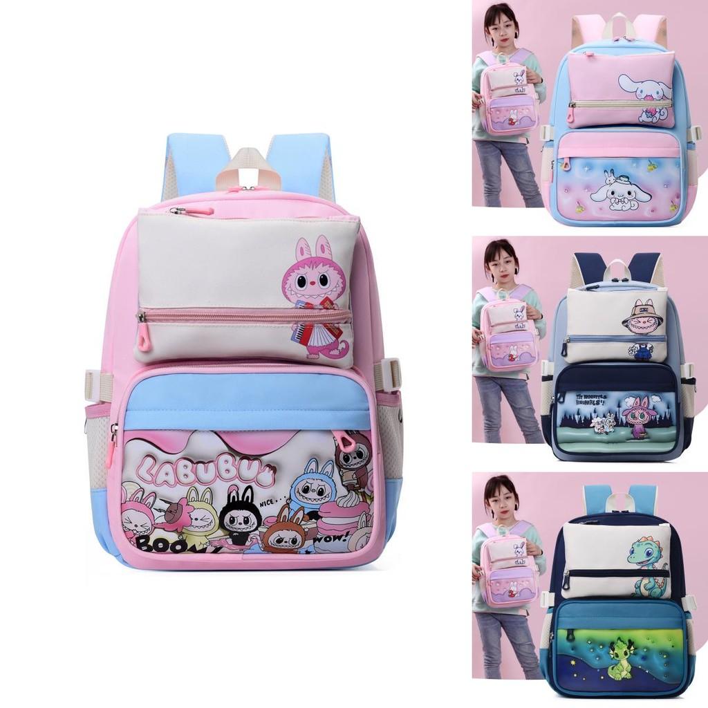 Cute And Lightweight Elementary School Backpack For Boys And Girls With Cartoon Characters