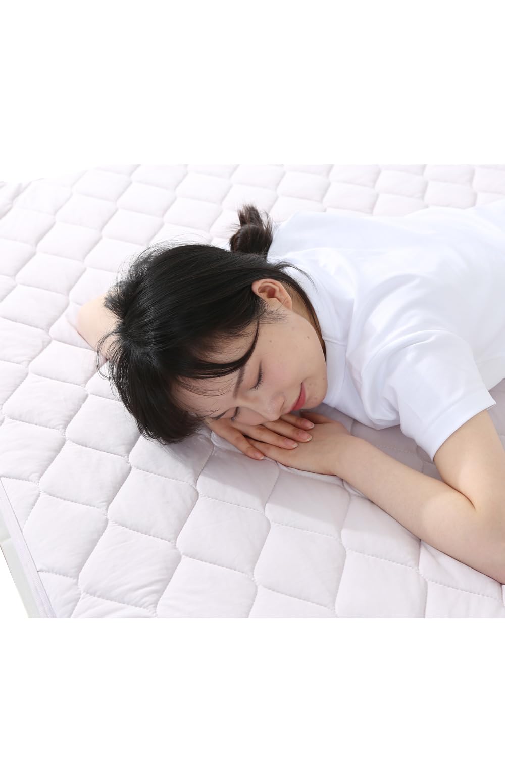 

Comforea Double Bed Summer Cool to the Futon Bed Antibacterial and 140 x 205 Smoke Lavender Pad, Cool, Use, Touch, Nylon, Pad, Bed, Deodorizing, cm,