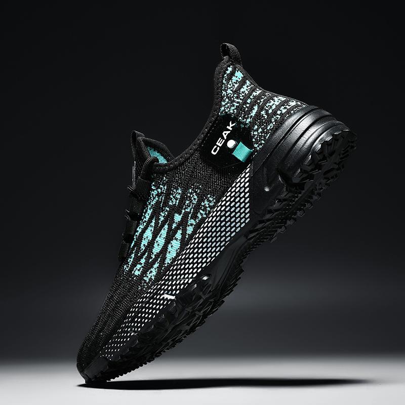 

YRZL Mens Sneakers Breathable Running Shoes Lightweight Non Slip Walking Sneakers Comfortable Athletic Sports Shoes Men Sneakers 44 красный