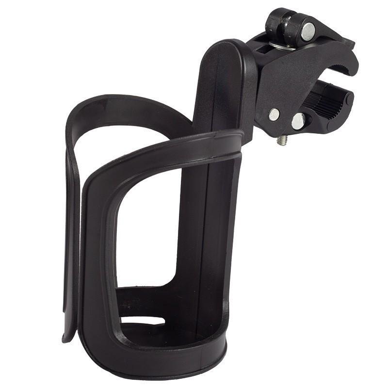 

Universal Adjustable Cup Holder for Bicycles, Strollers & Trolleys – Quick Release, No Drilling Required