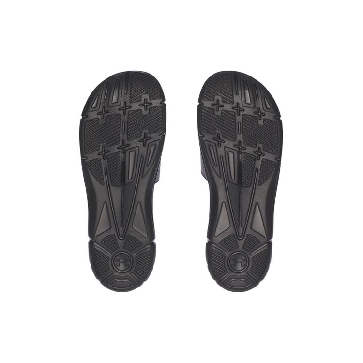 New Under Armour Ignite 5 Slides 'Black' 1287318-001