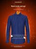 Men's Double-Sided Fleece-Lined Long-Sleeve Shirt for Autumn and Winter