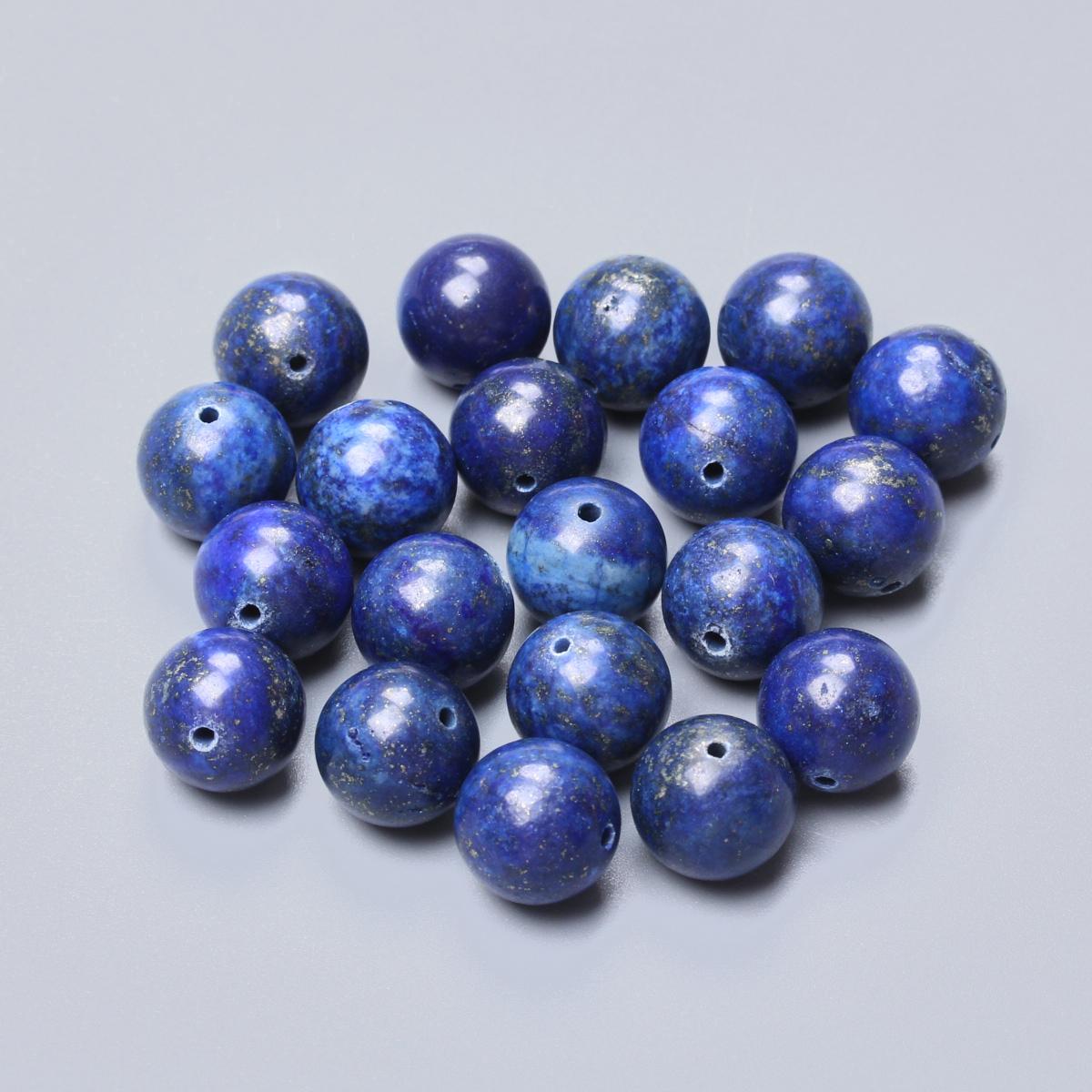 

60/50/40/30/20 шт 4/6/8/10/12 мм высокое количество натуральный камень лазурит свободные разделительные бусины DIY ювелирные изделия ручной работы бисерный материал аксессуар 12mm