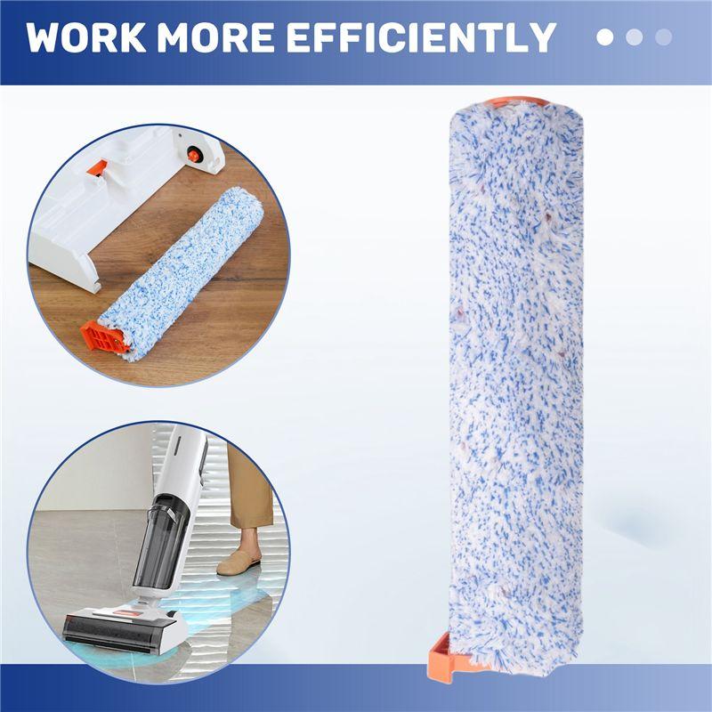 ABIY Roller Brush For ILIFE W90 Vacuum Cleaner Parts Replacement Parts Washable Main Brush