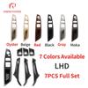 For BMW 5 Series Car Interior Inner Door Handle Panel Pull Trim Cover Window Switch Panel Handle Set For BMW F10 F11