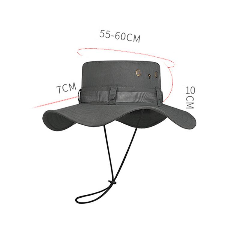 Spring Summer Waterproof Hiking Hat Men Outdoor Camping Sunshade Fisherman Hat
