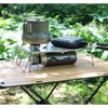 N-project Titanium Heat Shield Table Folding SOTO ST-350 TriTrail Dedicated TITANIUM TABLE [Made In Japan] Silver 31cm X 16cm X 8.5cm