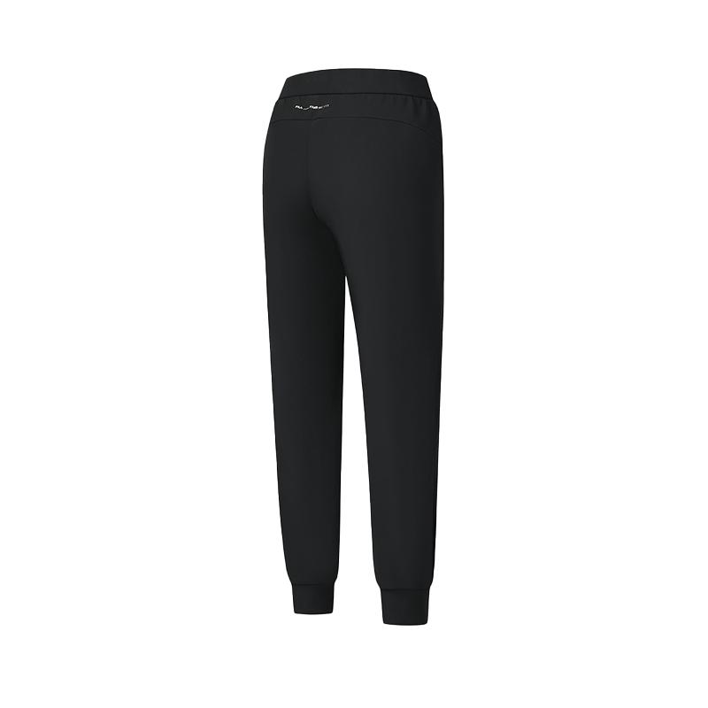 New FILA Athletics Knitted Sweatpants Women's Pitch Black A11W511605FBK