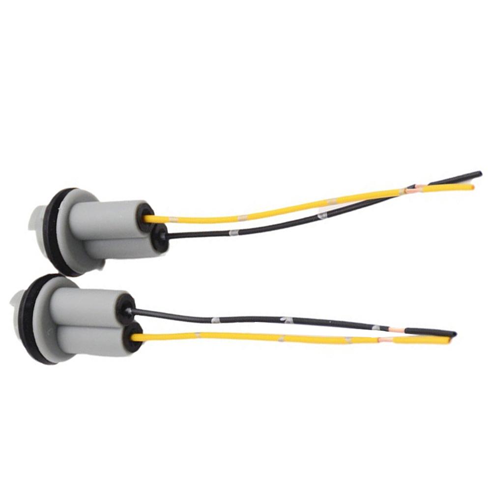 2Pcs T13 T15 LED Adapter Car Lamp Holder Bulb Base Turn Signal Side Light Socket Accessories for Vehicle