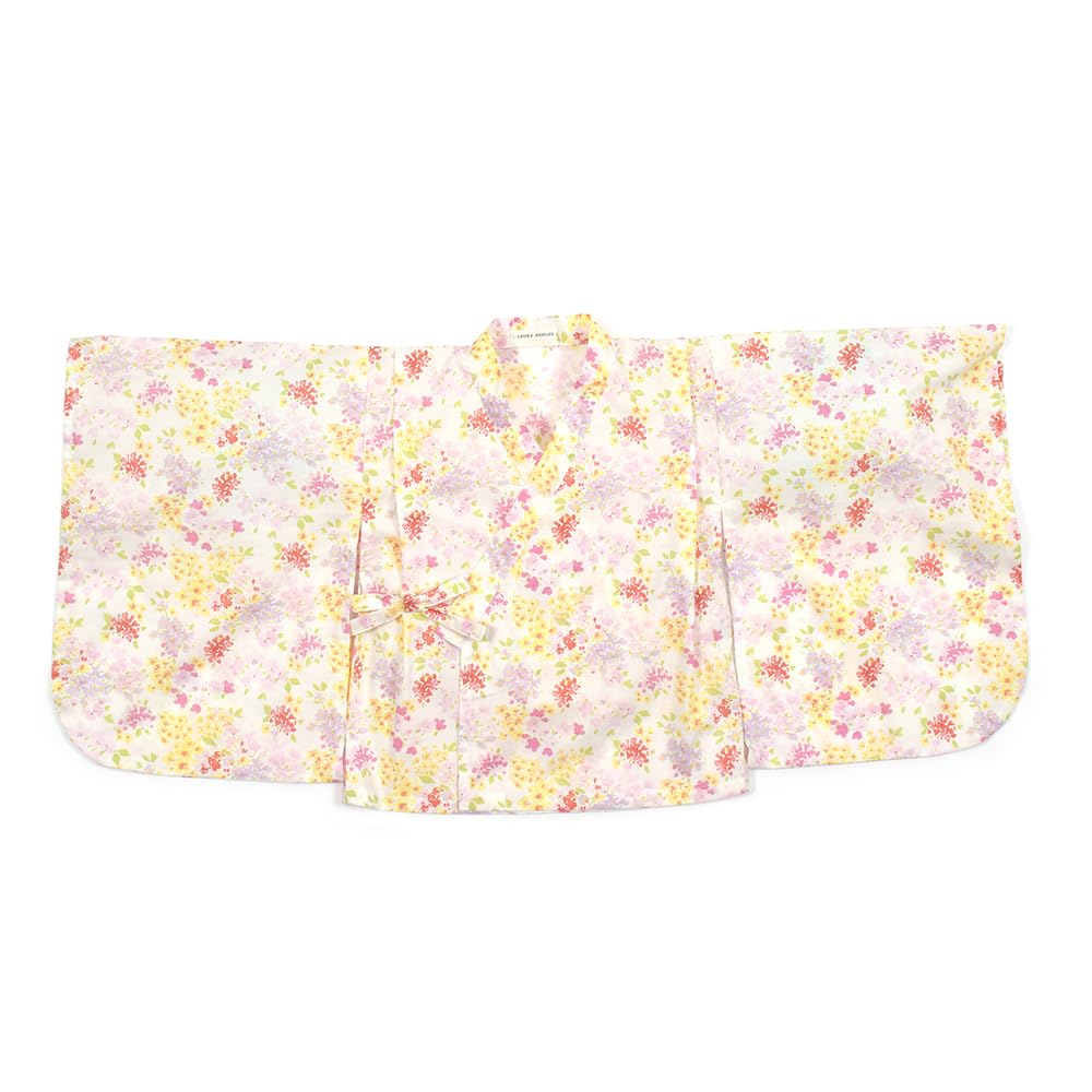 LAURA ASHLEY Yukata Set 110cm Amelie Yukata Set Dress Fajerwerki Festiwal Letni Festiwal Dziewczęcy Kolorowy Cukierkowy Styl NB701010 Dziecięcy