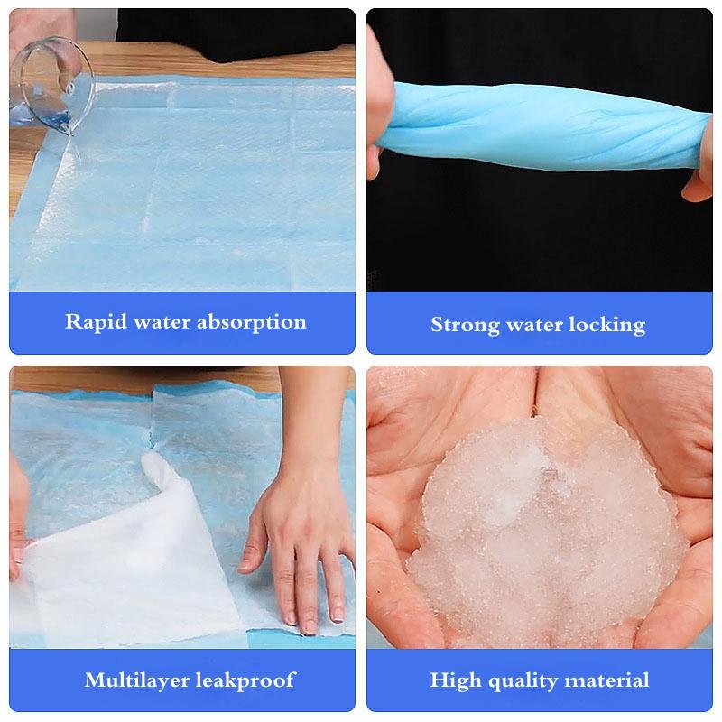 20/40/50/100Pcs 1Pack Super Absorbent Pet Diaper Dog Training Pee Pads Disposable Mat Cat Dog Diapers Quick-dry Surface Mat