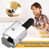 ABBY-1 Piece Woodworking Right-Angle Chisel Embedded Hinge Door Lock Groove Woodworking Tools Silver