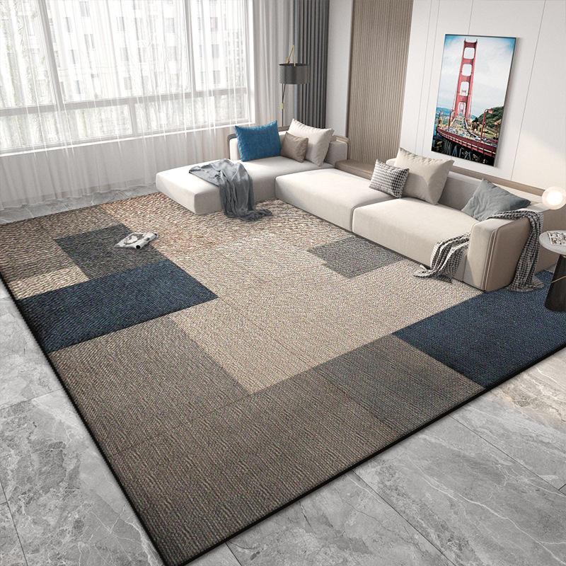 Modern Style Luxurious Carpet Living Room Marble Decoration Sofa Area Rugs Non-slip Bedroom Lounge Floor Mat Washable Doormat