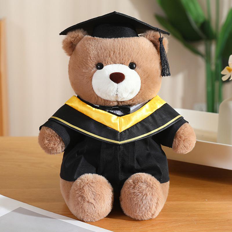 Adorable Graduation Teddy Bear Plush Toy