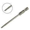 1ks 75mm Dutý Torx Šroubovací bit 1/4 palce Šestihranná stopka Magnetická hlava Šroubovací bit Torx6T7 T8 T9 T10 T15 T20 T25 T27 T30 T35