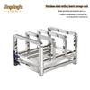 Stainless Steel Cutting Board Storage and Drain Rack