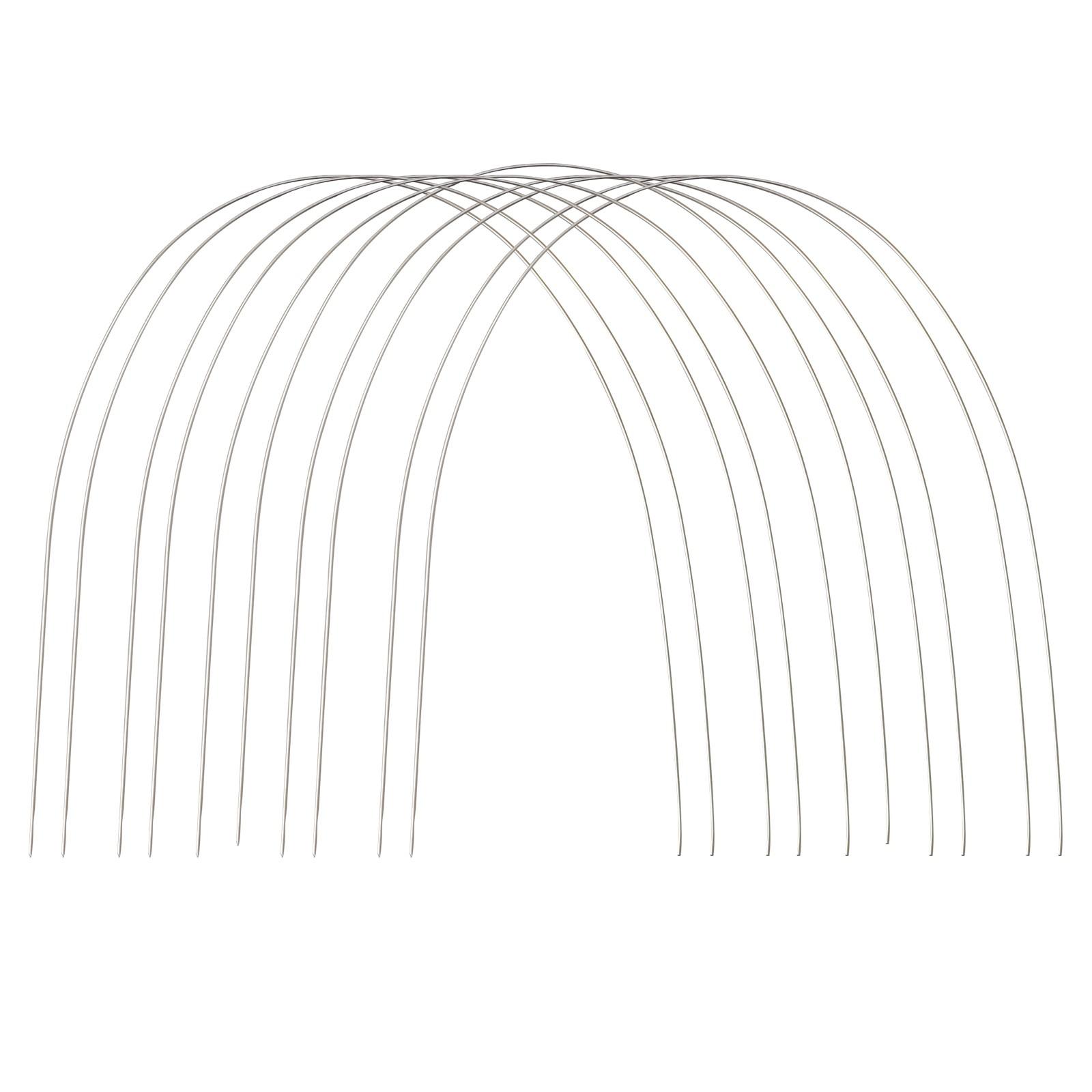 

1 упаковка ортодонтических стоматологических суперэластичных круглых дуг Niti овальной формы, 10 размеров 0.18 Lower