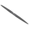 Wax Carving File Ergonomic Handle Double Ended Half Round Wax File Jewelry Tool for Carving and Filing Pointed Head