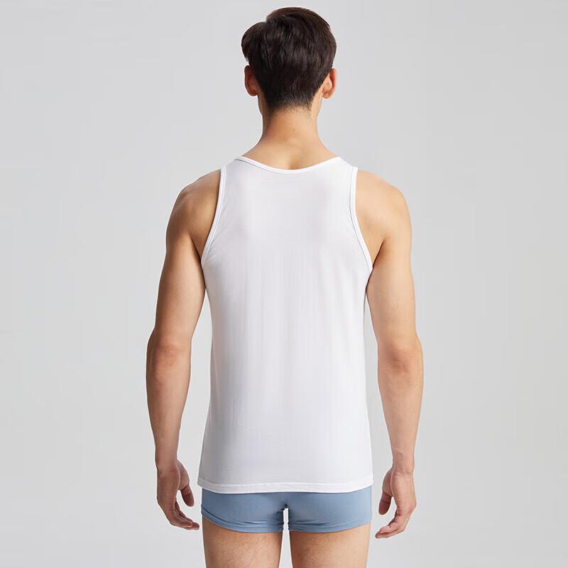 Herren Premium 100% Baumwolle Unterhemd Weste