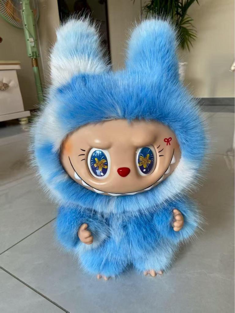 Mainland China LABUBU Big Chief Archangel Custom Vinyl Plush Doll, 58CM, Various Styles