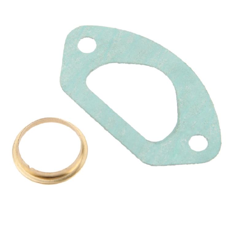 Plastic Chainsaw Exhaust Intake Manifold Brass Ring Gaskets for 45CC 52CC 58CC