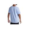 Jordan Jumpman Solid Logo Ribbed Crew Neck Sports Short Sleeve T-Shirt Men Tops Sky-Blue DC7485-425