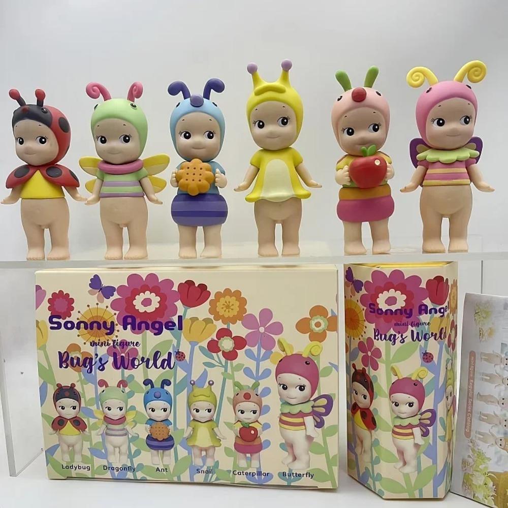 Hot New Angel Blind Box Mini Figure Bug’S World Limited Series Anime Figures Cute Dolls for Children Christmas Birthday Gift