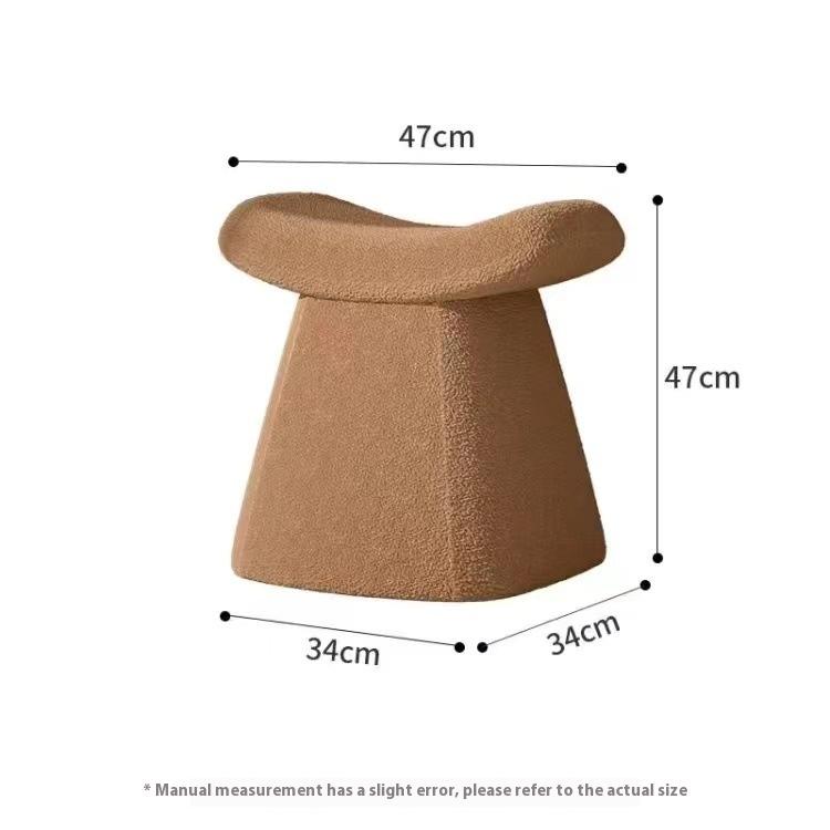 

Пуф для сидения Табурет Мебель для гостиной Входная веранда Ткань Низкие табуреты для пеленания Пуфы Деревянный туалетный столик кофейный