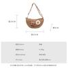 Holiday Wind Beach Bag Retro Woven Bag New Straw Bag Seaside Bag Crossbody Shoulder Dumpling Bag