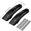 1pcs Black Mountain Bike Mudguard Plastic Front/Rear Mudguard Strap Zip Ties Riding Accessories Suitable For Mountain Bike Roads