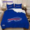 Biancheria da letto con spirito di squadra dei Buffalo Bills(1 * copripiumino + 2 * federa, senza nucleo)Copripiumino e federa Morbido e confortevole Set biancheria da letto