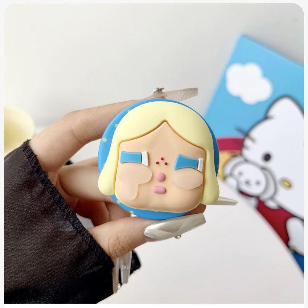 3D Silicone Cartoon Crying Star Mobile Phone Stand & Retractable Airbag Holder