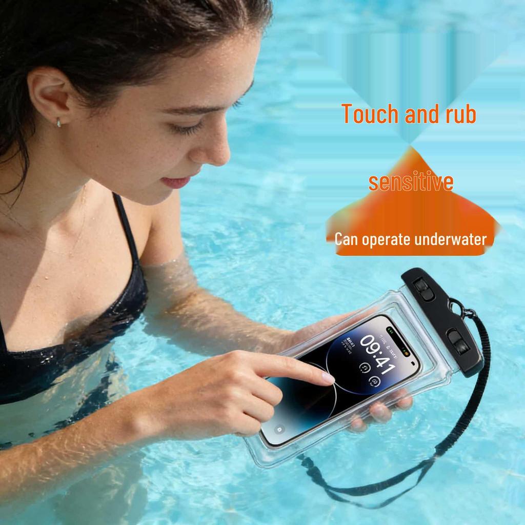 Waterproof Phone Bag - Touchscreen Compatible for Swimming, Snorkeling, Beach & Rafting