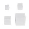 4 Pcs Different Sizes Square Silicone Epoxy Resin Molds For Diy Ornaments Crafts
