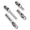1Pair  Stainless Steel Drive Shafts Driveshaft for AXIAL SCX30 1/30 RC Crawler Cars Upgrade Parts