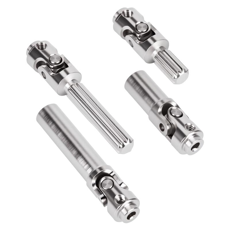 1Pair Stainless Steel Drive Shafts Driveshaft for AXIAL SCX30 1/30 RC Crawler Cars Upgrade Parts