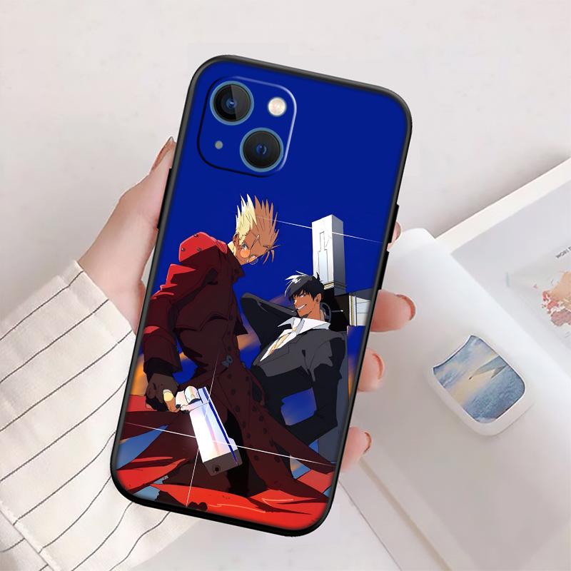 

RP72 Trigun stampede New High-End Shell Phone Case for iPhone 16 15 14 13 12 Pro Max Plus Mini iPhone 14 Pro