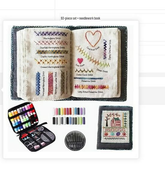 Portable Travel Sewing Kit Storage Bag