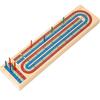 1 Set Cribbage Board Table Game Solid Wood Party Board Game Board Cribbage Cards Board