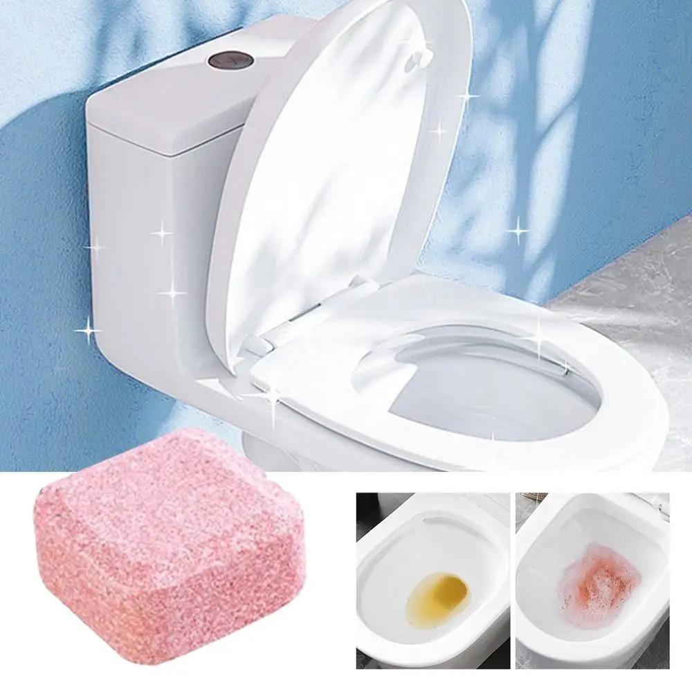 2/5pcs Automatic Toilet Bowl Cleaner Effervescent Tablet Toilet Fast Remover Urine Stain Deodorant Yellow Dirt Toilet Cleaning
