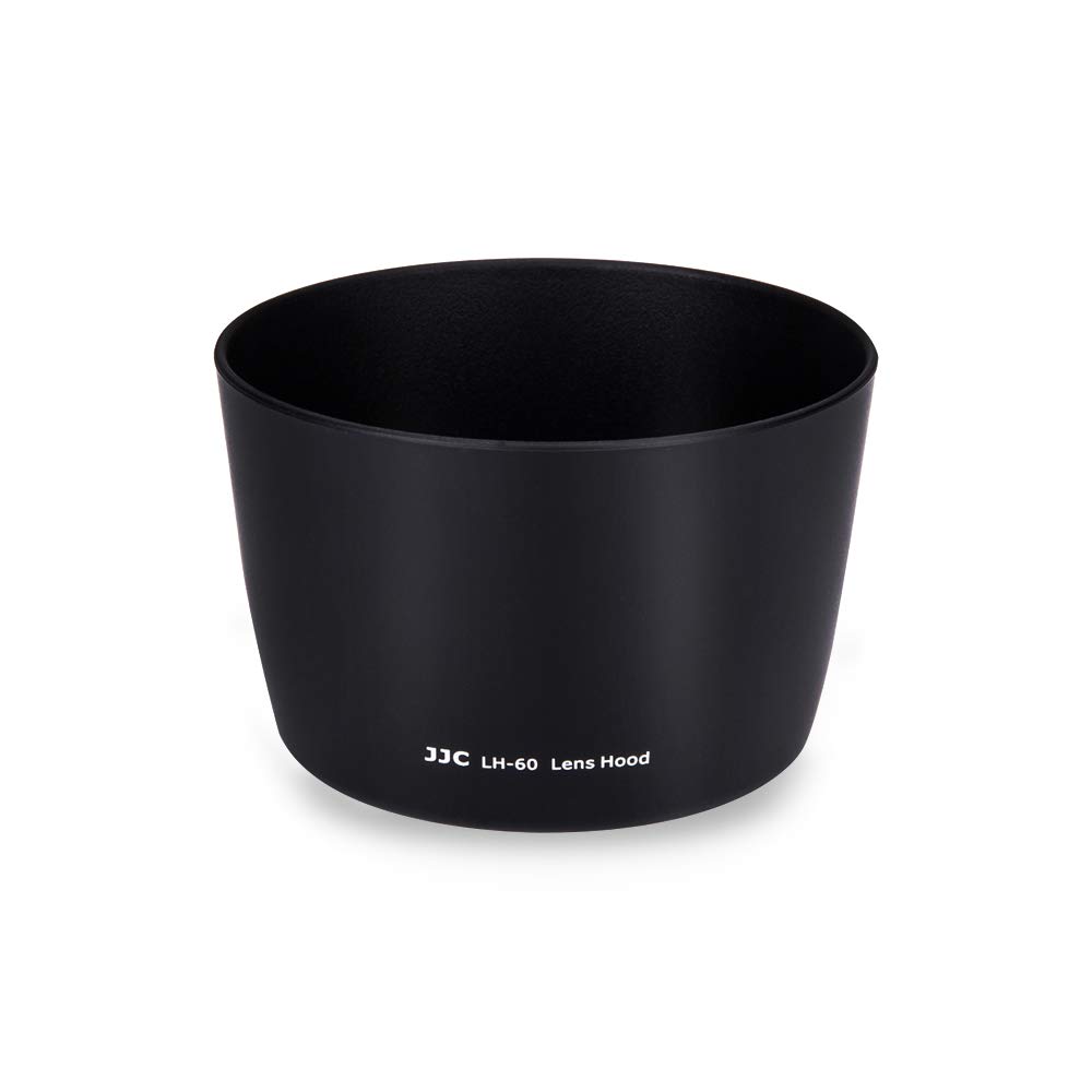 JJC Lens Hood Compatible with Canon Fits Canon EF III IS II Compatible with Protective Filters and Lens Caps ET-60, 75-300mm F/4-5.6 USM/EF-S 55-250mm