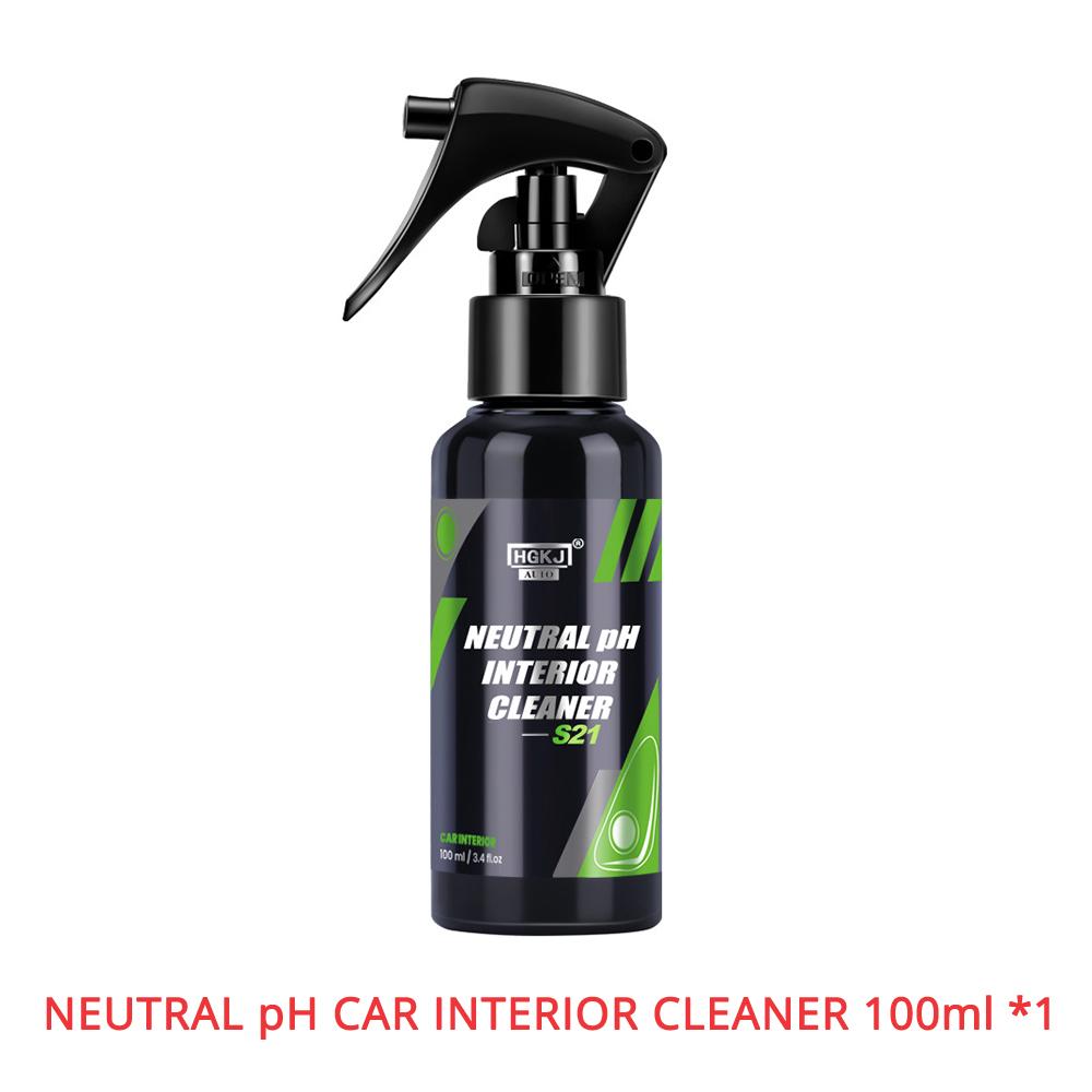 S21 Neutral Car Cleaning Interior Parts Plastic Refreshing Liquid Leather Repair Dry Foam Cleaner Spray Foaming Agent Clean